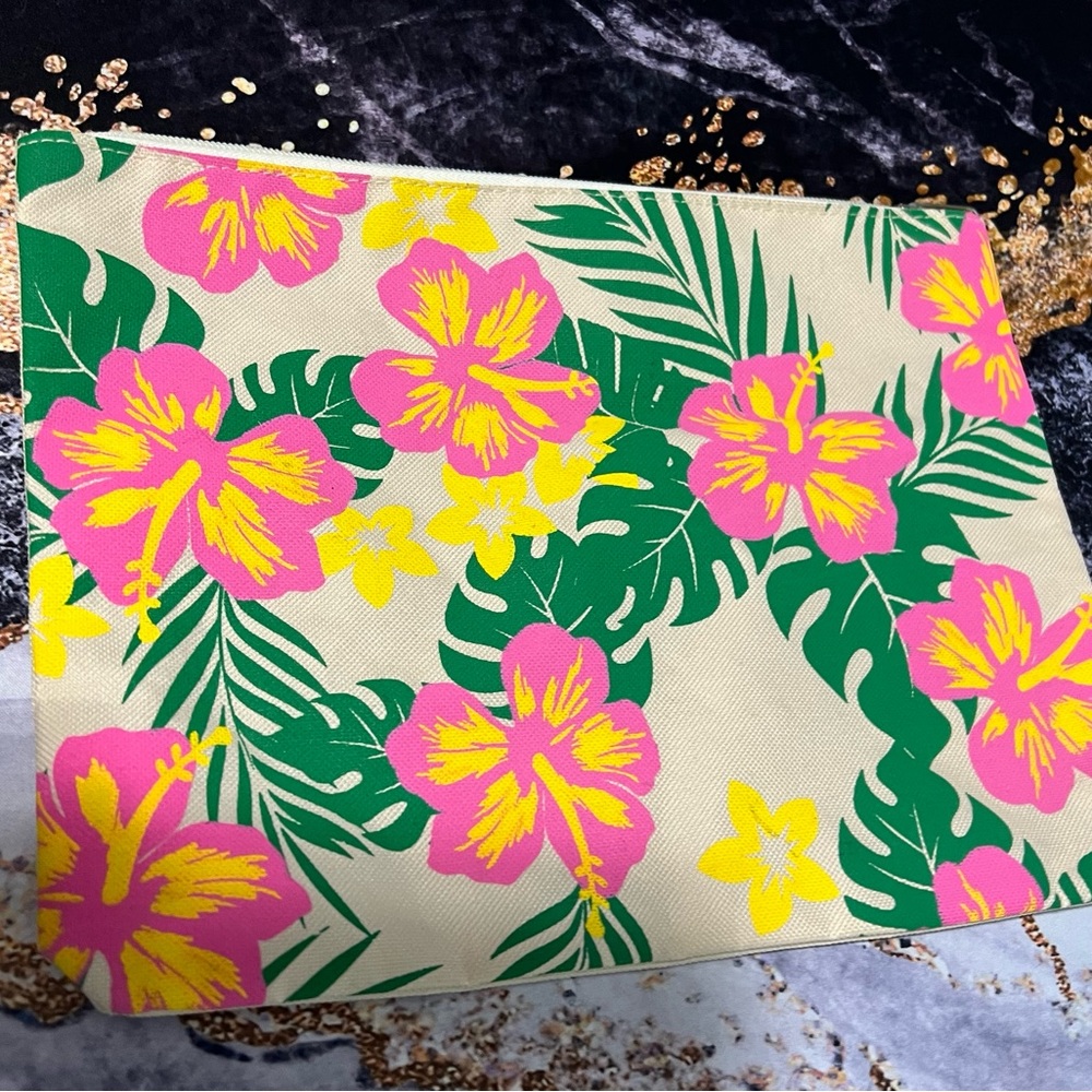 CANVAS FLORAL PRINT BAG - Picture 3 of 3